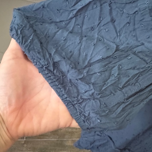 Blue Rain BoHo Teal Dress with Gold Embellishments - Picture 4 of 9